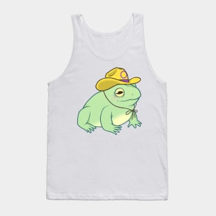 Intersex Pride Cowboy Frog Tank Top